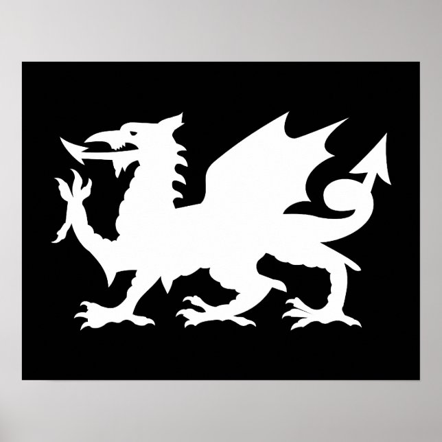 Welsh Dragon Poster (Vorne)
