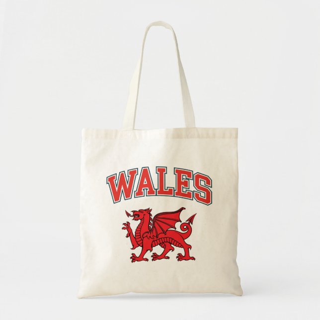 Welsh Dragon Tragetasche (Vorne)