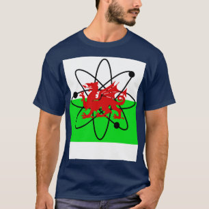 Welsh Flag Atomdrache 1 T-Shirt