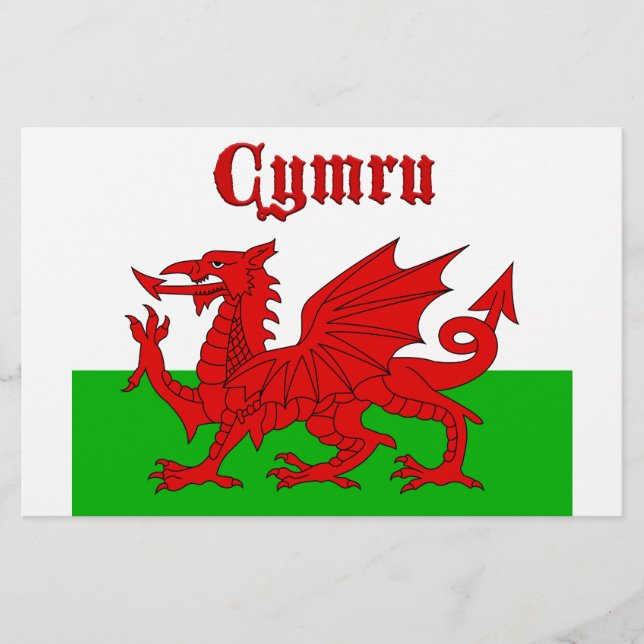 Welsh Flag Cymru (Vorderseite)