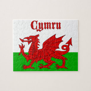 Welsh Flag Cymru Puzzle