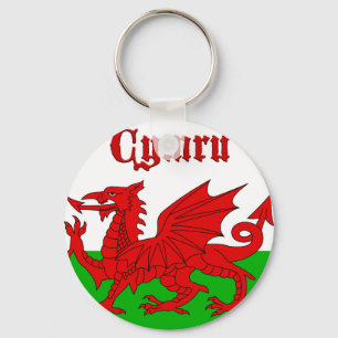 Welsh Flag Cymru Schlüsselanhänger