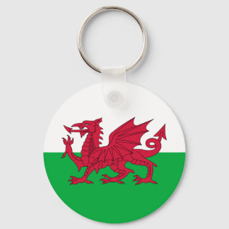 Welsh Flag Key Chain Schlüsselanhänger