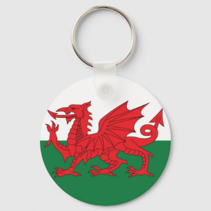 Welsh Flag Keyring Schlüsselanhänger