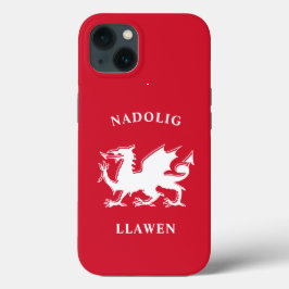 Welsh frohe Weihnachten Simple Celtic Nadolig Llaw Case-Mate iPhone Hülle