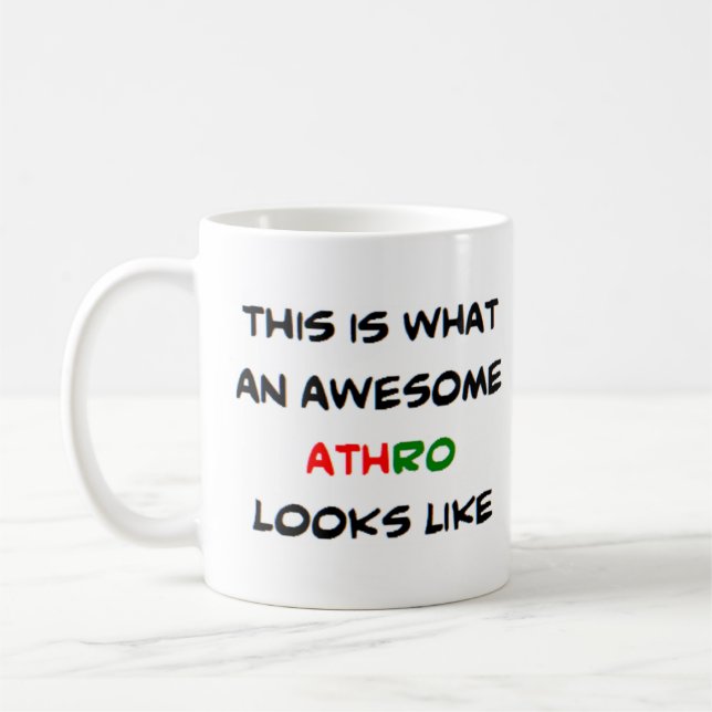 Welsh Lehrer Athro, phantastisch Kaffeetasse (Links)