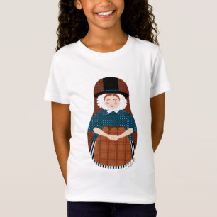 Welsh Matryoshka Girls' T - Shirt