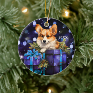 Welsh Pembroke Corgi Dog Weihnachtsschmuck