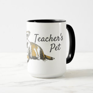 Welsh Pembroke Corgi Original Art Teachers Pet Tasse