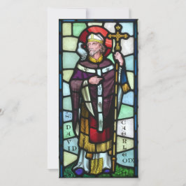 Welsh Pride Saint David's Day Custom Text Feiertagskarte