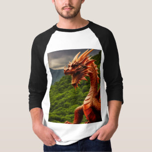 Welsh Red Dragon - Symbol für Stärke und Kulturerb T-Shirt