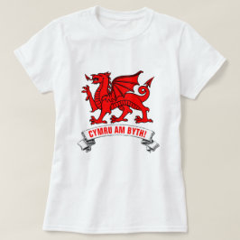 Welsh Red Dragon Wales Forever T-Shirt