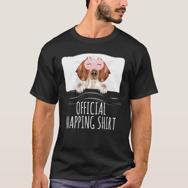 Welsh Springer Spanel Unicorn Schlafmaske Offiziel T-Shirt (Vorderseite)
