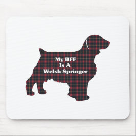 Welsh Springer SPANIEL BESTE FREUNDIN Mousepad