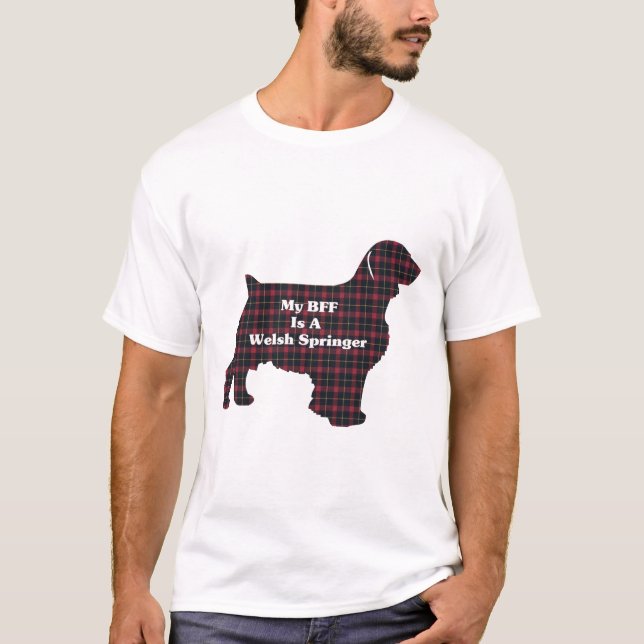 Welsh Springer SPANIEL BESTE FREUNDIN T-Shirt (Vorderseite)