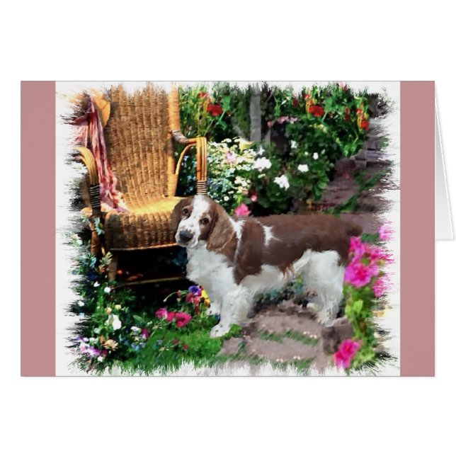 Welsh Springer Spaniel Kunstgeschenke (Vorderseite (Horizontal))