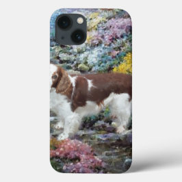 Welsh Springer Spaniel Kunstgeschenke iPhone 13 Hülle