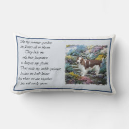 Welsh Springer Spaniel Kunstgeschenke Lendenkissen