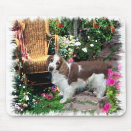 Welsh Springer Spaniel Kunstgeschenke Mousepad