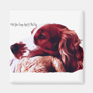 Welsh Springer Spaniel Liebe Magnet