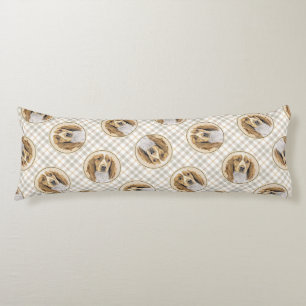 Welsh Springer Spaniel Malerei Original Dog Art Seitenschläferkissen