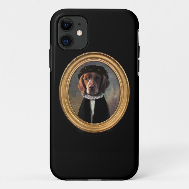 Welsh Springer Spaniel Renaissance Painting Dog Case-Mate iPhone Hülle (Rückseite)