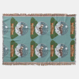 Welsh Springer Spaniel Weihnachten Decke