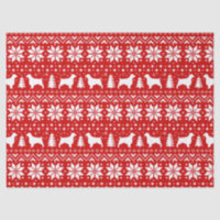 Welsh Springer Spaniels Weihnachtsmuster Red