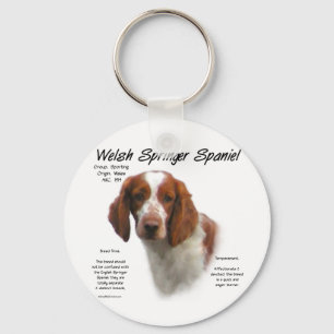 Welsh Springer Spanisch History Design Schlüsselanhänger