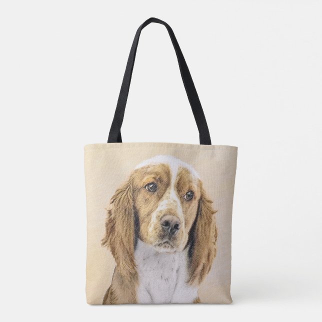 Welsh Springer Spanischmalerei - Original Dog Art (Rückseite)