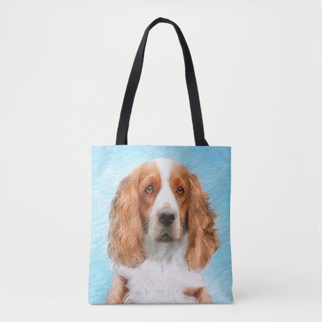 Welsh Springer Spanischmalerei - Original Dog Art (Vorderseite)