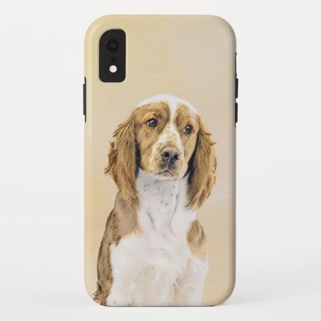 Welsh Springer Spanischmalerei - Original Dog Art Case-Mate iPhone Hülle (Rückseite)