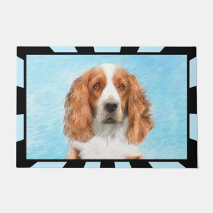 Welsh Springer Spanischmalerei - Original Dog Art Fußmatte
