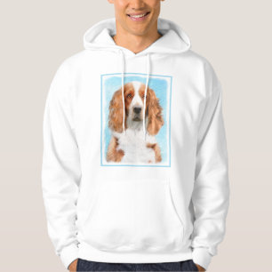Welsh Springer Spanischmalerei - Original Dog Art Hoodie