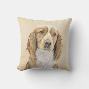 Welsh Springer Spanischmalerei - Original Dog Art Kissen