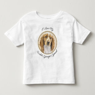 Welsh Springer Spanischmalerei - Original Dog Art Kleinkind T-shirt