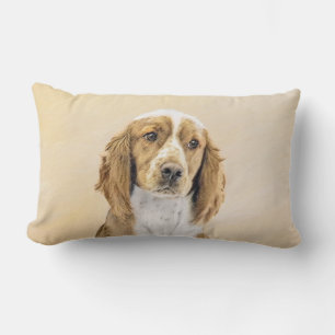 Welsh Springer Spanischmalerei - Original Dog Art Lendenkissen