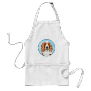 Welsh Springer Spanischmalerei - Original Dog Art Schürze