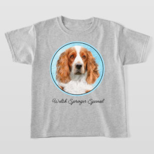 Welsh Springer Spanischmalerei - Original Dog Art T-Shirt