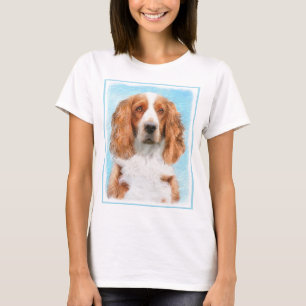 Welsh Springer Spanischmalerei - Original Dog Art T-Shirt