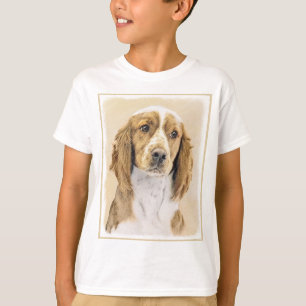 Welsh Springer Spanischmalerei - Original Dog Art T-Shirt