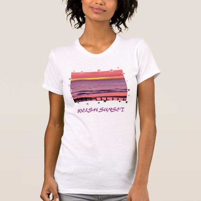 WELSH SUNSET T-Shirt (Vorderseite)