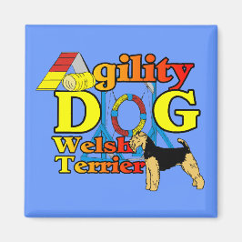 Welsh_Terrier_Agility Magnet