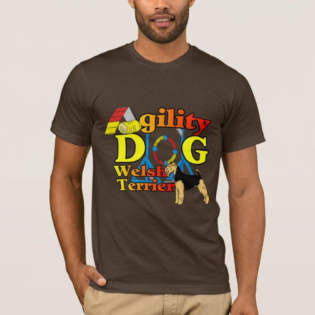 Welsh_Terrier_Agility T-Shirt (Vorderseite)