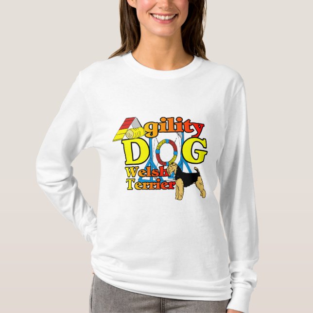 Welsh_Terrier_Agility T-Shirt (Vorderseite)