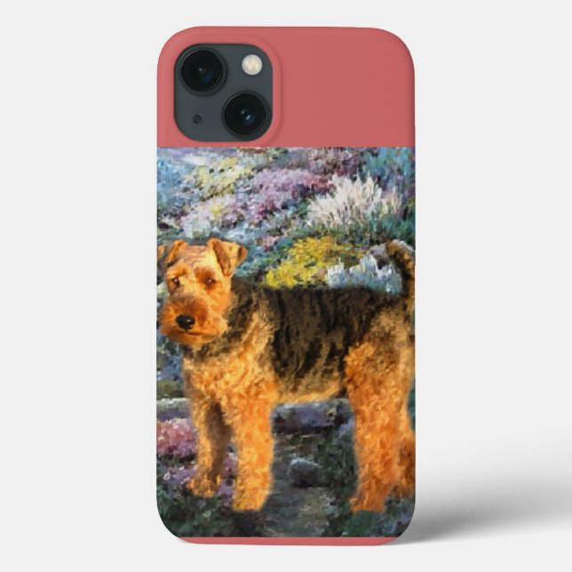 Welsh Terrier Art Case-Mate iPhone Hülle (Rückseite)
