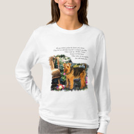 Welsh Terrier Art Geschenke T-Shirt