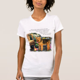 Welsh Terrier Art Geschenke T-Shirt