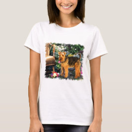 Welsh Terrier Art Geschenke T-Shirt