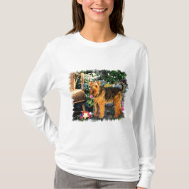 Welsh Terrier Art Geschenke T-Shirt